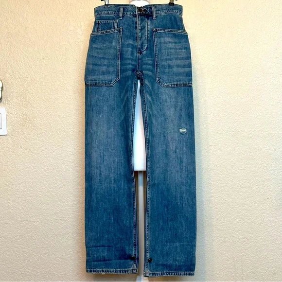 NWT Free People X Sandrine Rose Carpenter Jeans - Picture 5 of 16